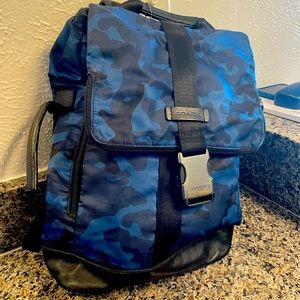 Coach Backpack - Blue/Black